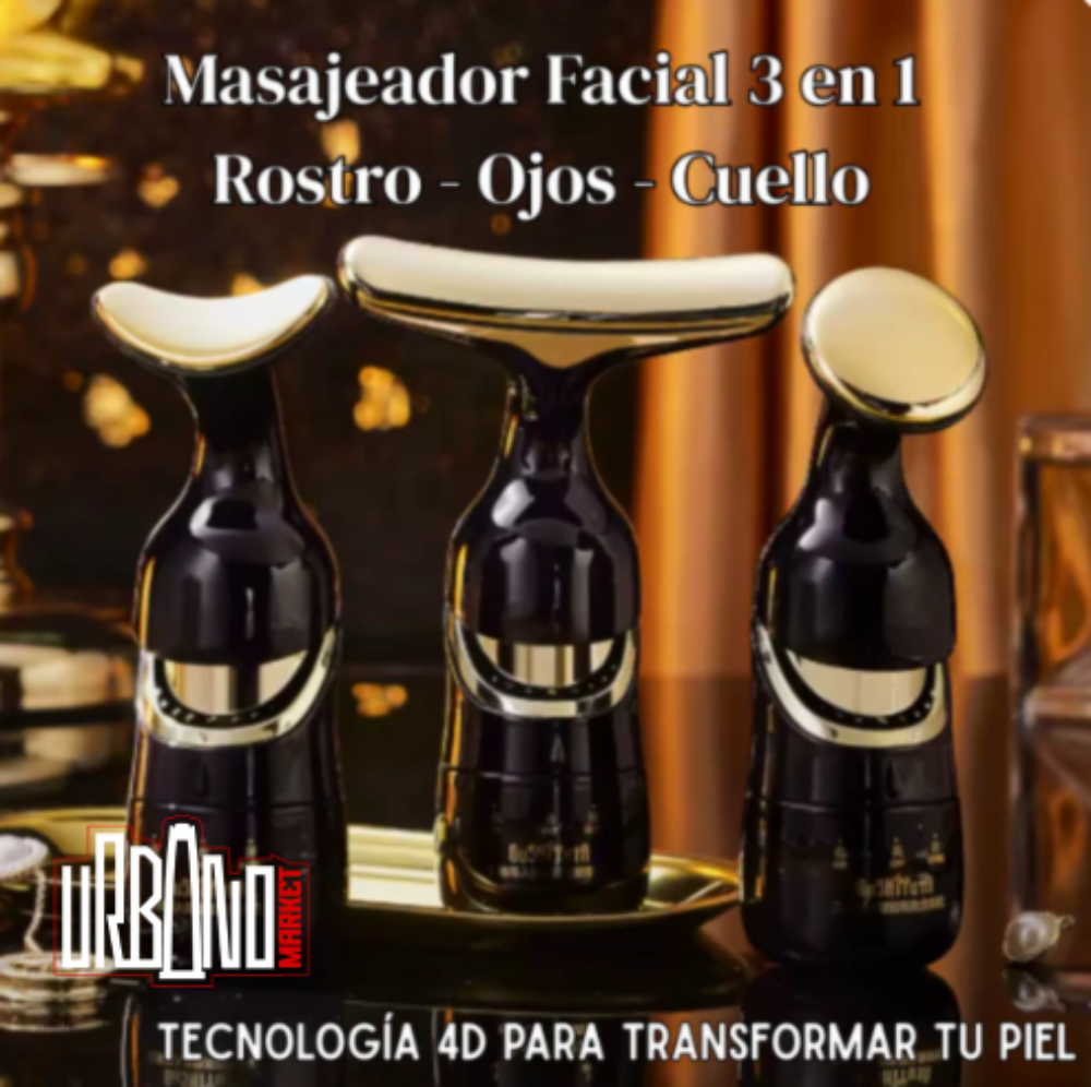Masajeador Facial 3 en 1