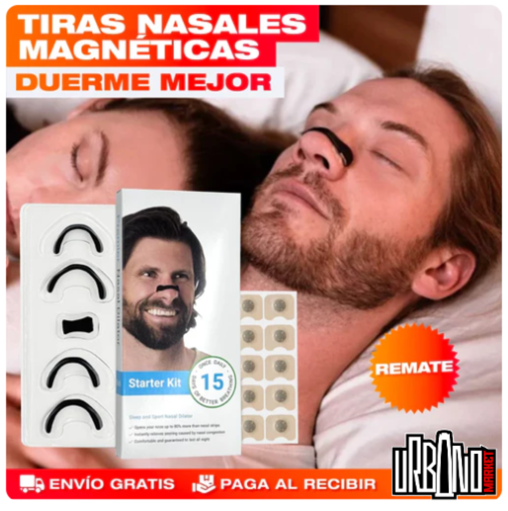 Tiras Nasales Magnéticas