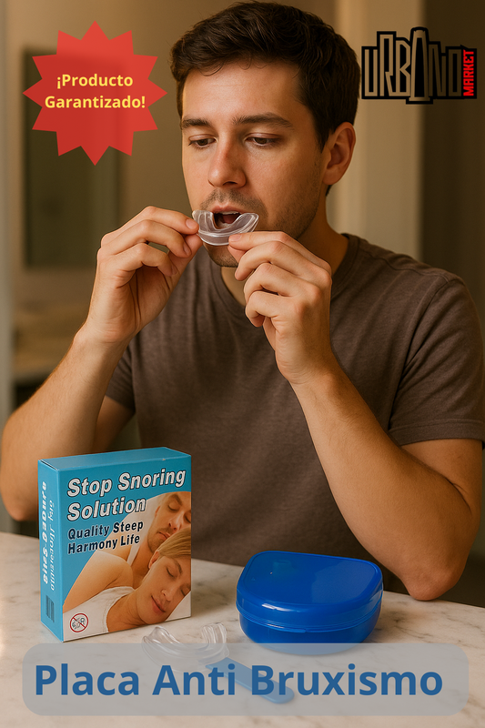 Placa Anti Bruxismo Apnea Y Ronquido