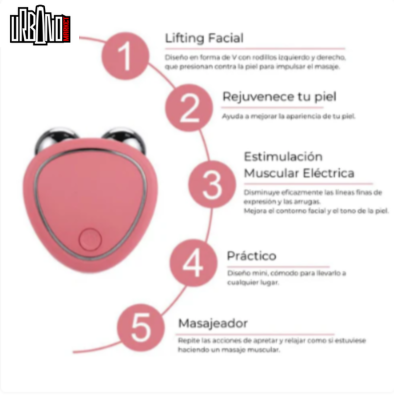 Masajeador Facial con Microcorriente USB