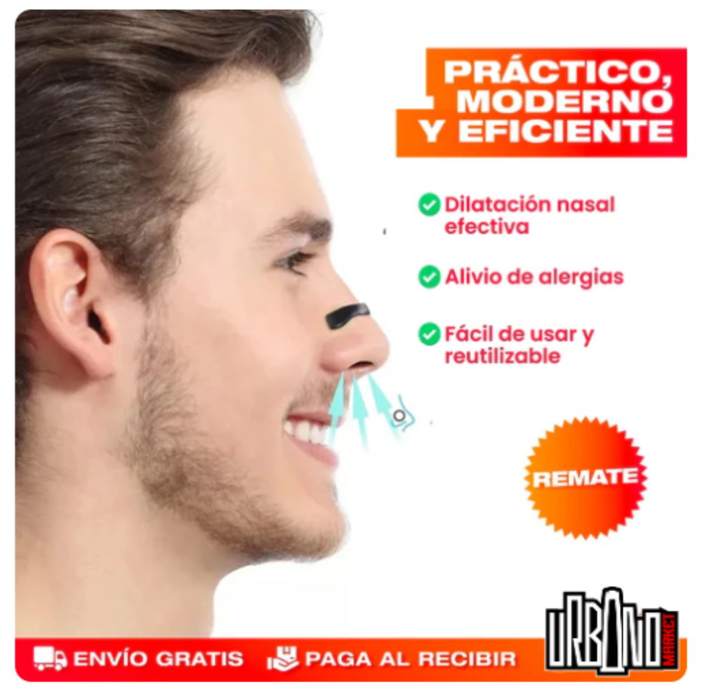 Tiras Nasales Magnéticas