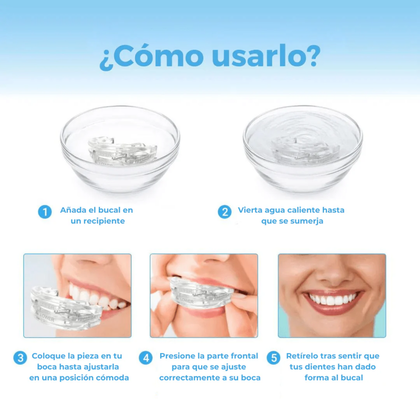 Placa Anti Bruxismo Apnea Y Ronquido