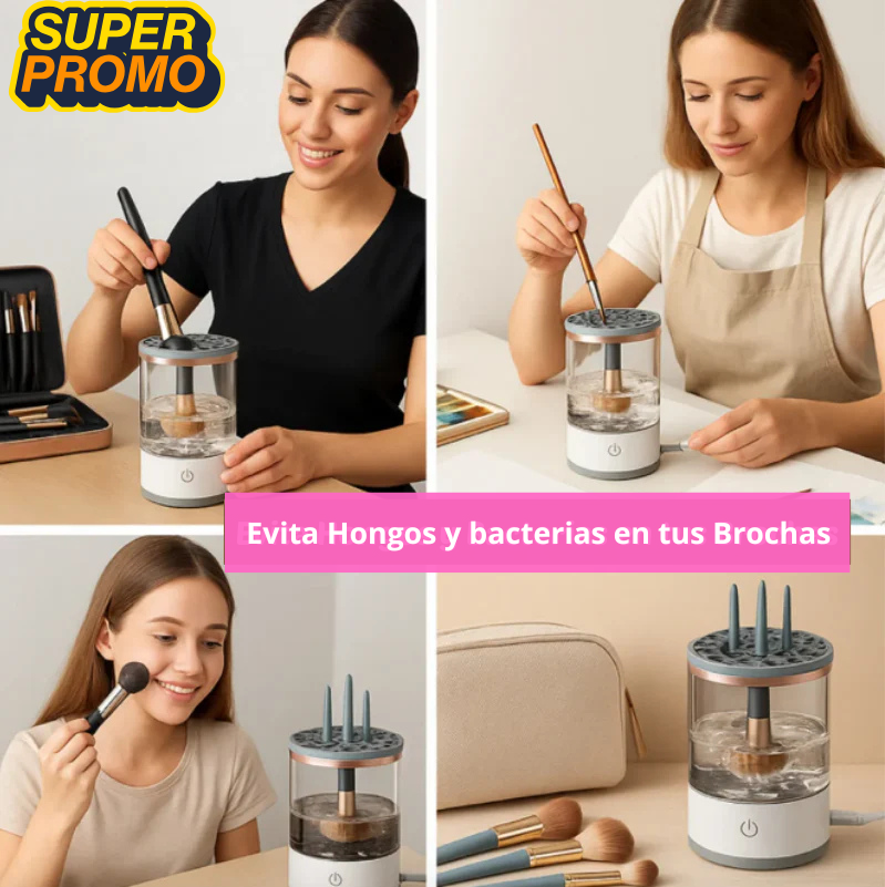 Limpiador De Brochas De Maquillaje