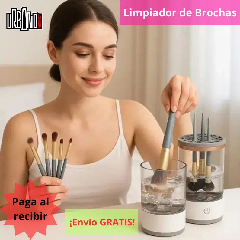 Limpiador de Brochas Eléctrico USB