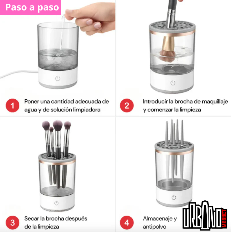 Limpiador De Brochas De Maquillaje